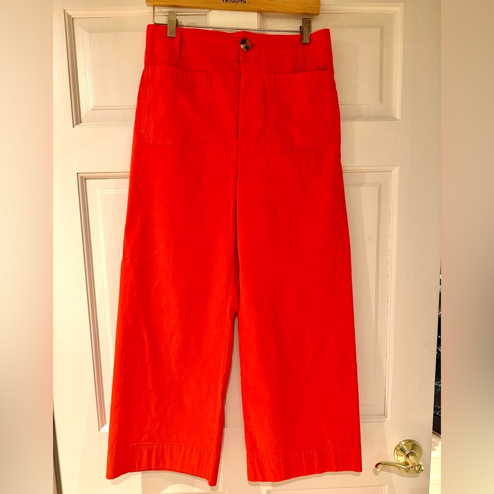 Maeve The Collette- Cropped Wide Leg Pants